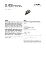 AEDB-9140 Series Three Channel Optical Incremental Encoder Modules with Codewheel, 100 CPR to 500 CPR