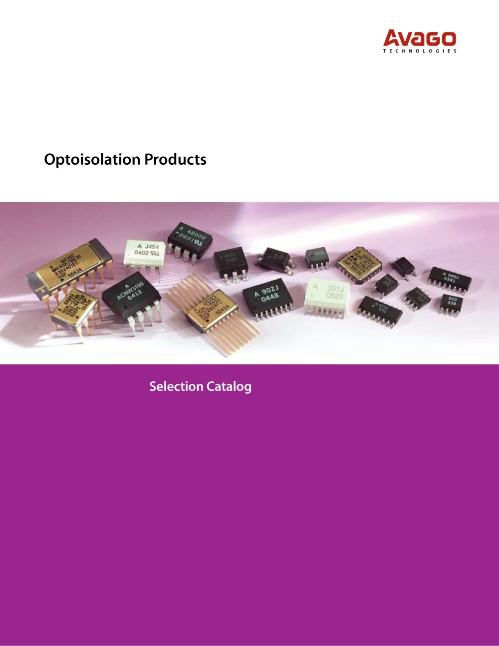 Optoisolation Products - Avago Technologies