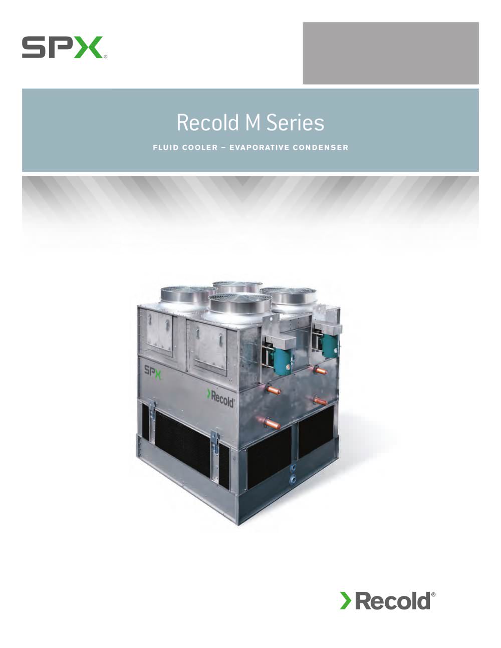 Recold MC - Evaporative Condensers - SPX Cooling Technologies