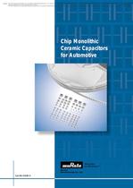 Chip Monolithic Ceramic Capacitors for Automotive 