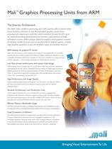 Mali�Graphics Processing Units from ARM
