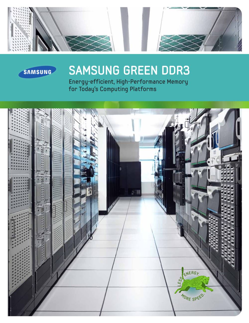 Green DDR3 - Samsung Semiconductor