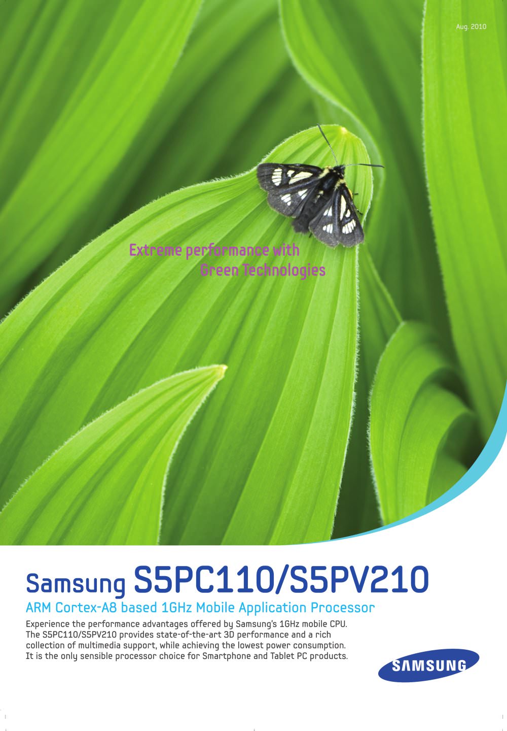 S5PC110/S5PV210 Application Processor - Samsung Semiconductor