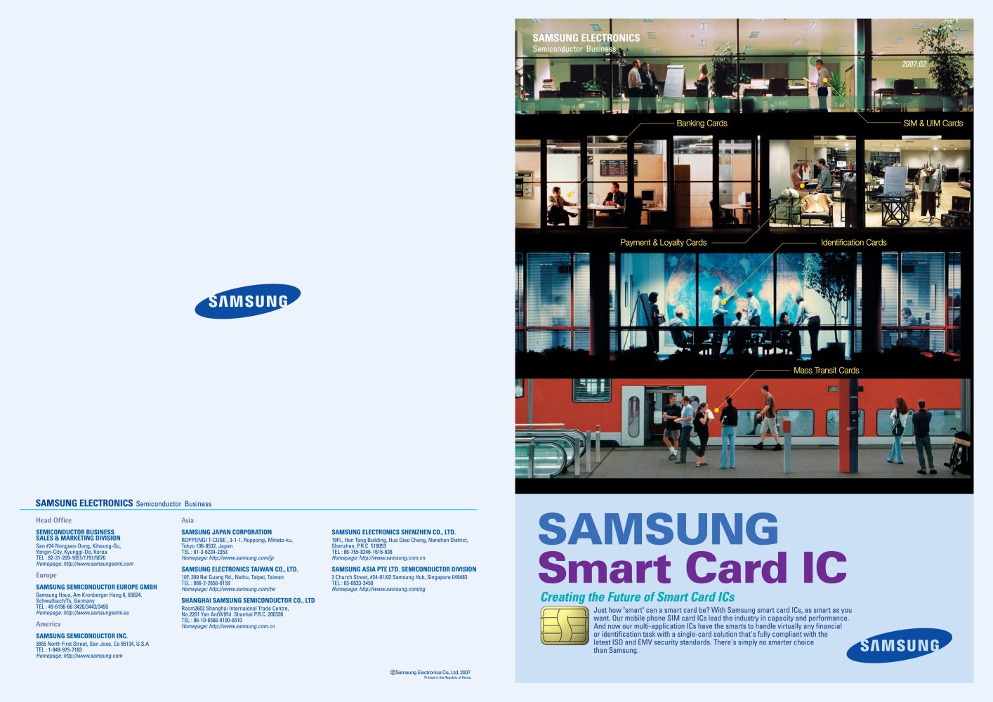 Smart card brochure - Samsung Semiconductor