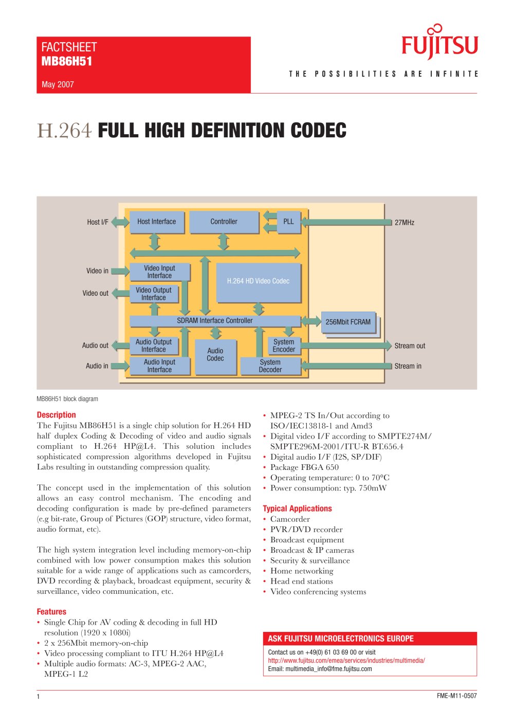 Fujitsu - 14128, 80703
