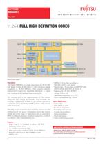 H.264 CODEC factsheet