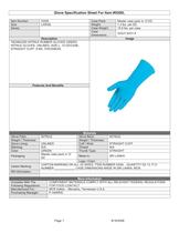 5300 8 mil Unlined Nitrile  Diamond Grip 12