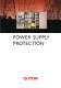 Power Supply Protection - GUTOR Electronic LLC