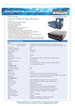 UNINTERRUPTIBLE POWER SUPPLIES