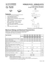 1.0 AMP. Glass Passivated Bridge High Efficient Rectifiers