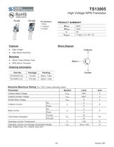 High Voltage NPN Transistor