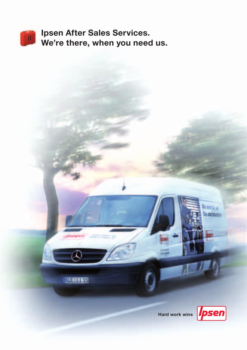 Ipsen After Sales Services. We&acute;re there, when you need us. - Ipsen International GmbH