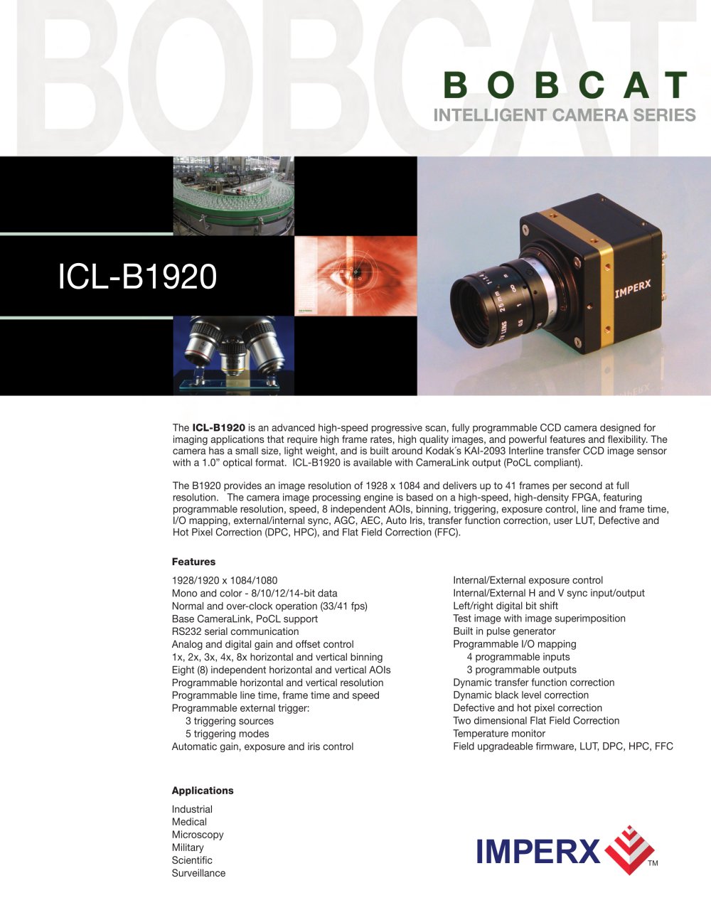 ICL-B192 - IMPERX