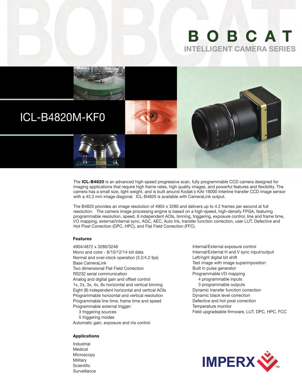 ICL-B4820M-KF0 - IMPERX