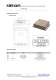 ULN SAW Oscillator OCSO for ground applications SR B250 500MHz - Rakon