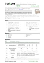 Space OCXO Plus TE 420 OCXO Series 420