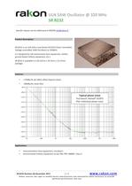 ULN SAW Oscillator OCSO for ground applications SR B232 320 MHz