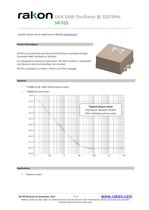Ultra Low Noise SAW Oscillator OCSO for airborne applicationsSR F05 320MHz  