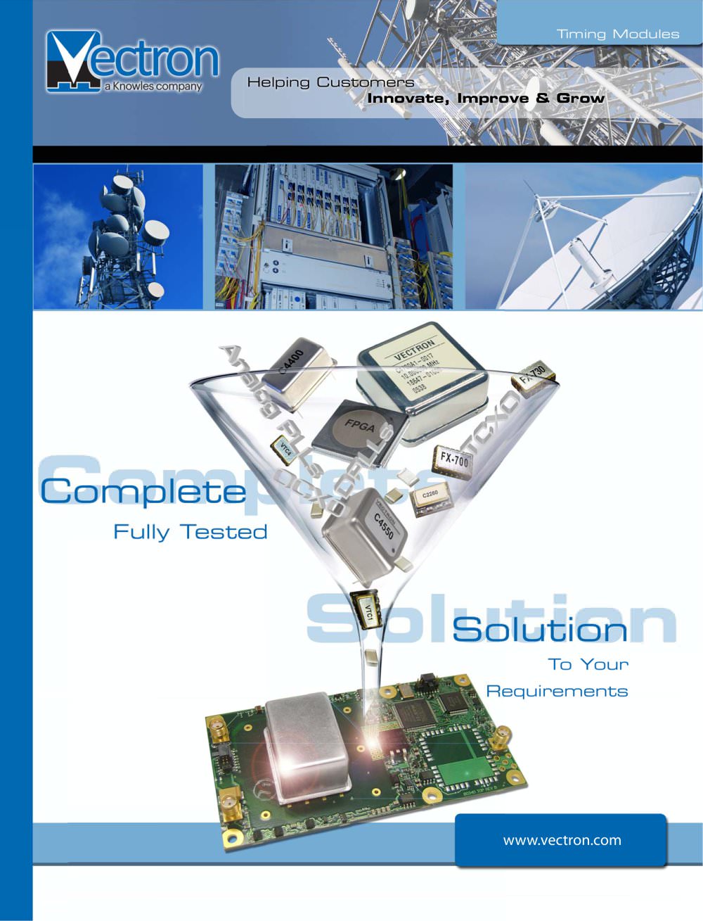 Timing Module Brochure - Vectron International