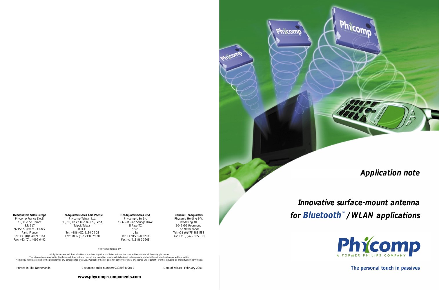 Bluetooth Antenna - Yageo