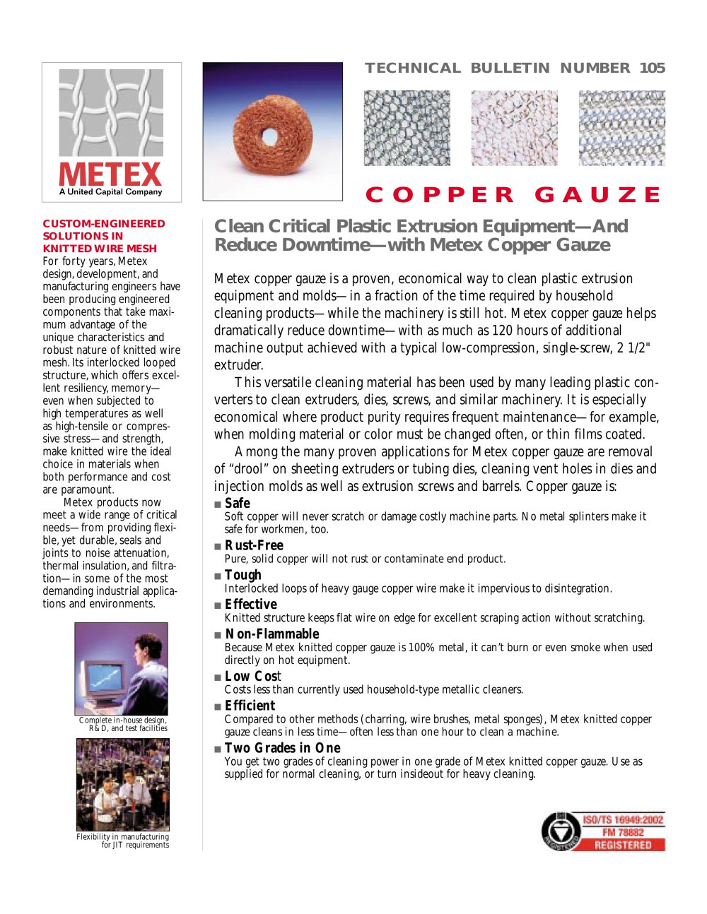 Copper Gauze - Metex