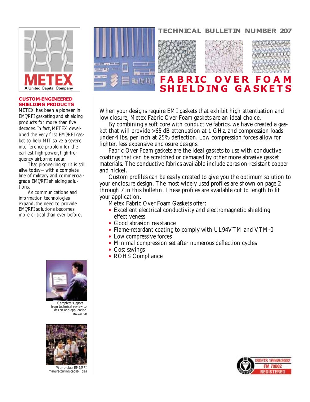 Fabric Over Foam - Metex
