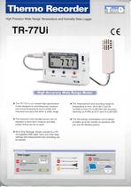 High Precision Temperature Humidity data logger T and D ...