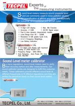 Sound Level meter and calibrator