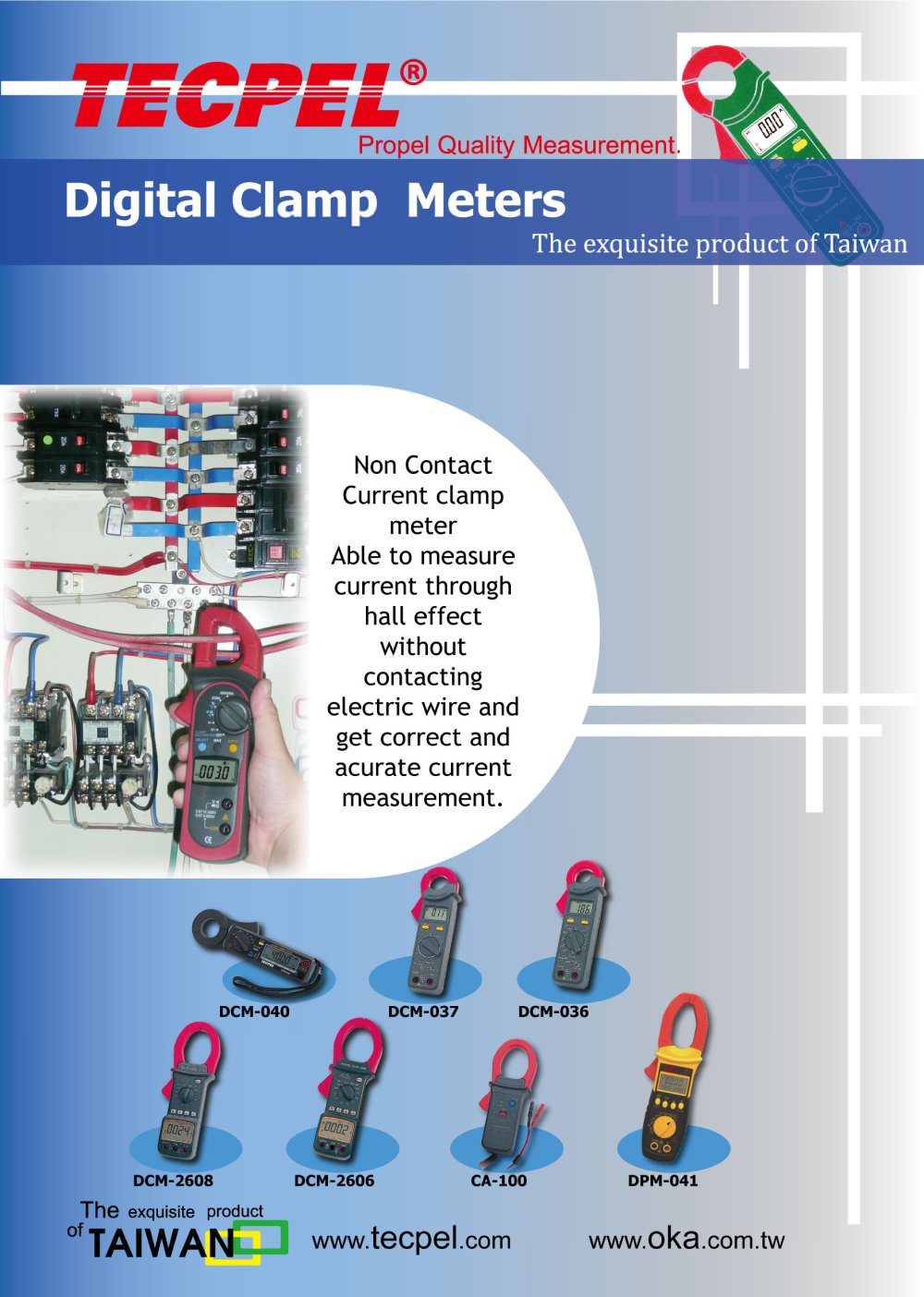 TECPEL Clamp Meters - Tecpel  Co., Ltd.