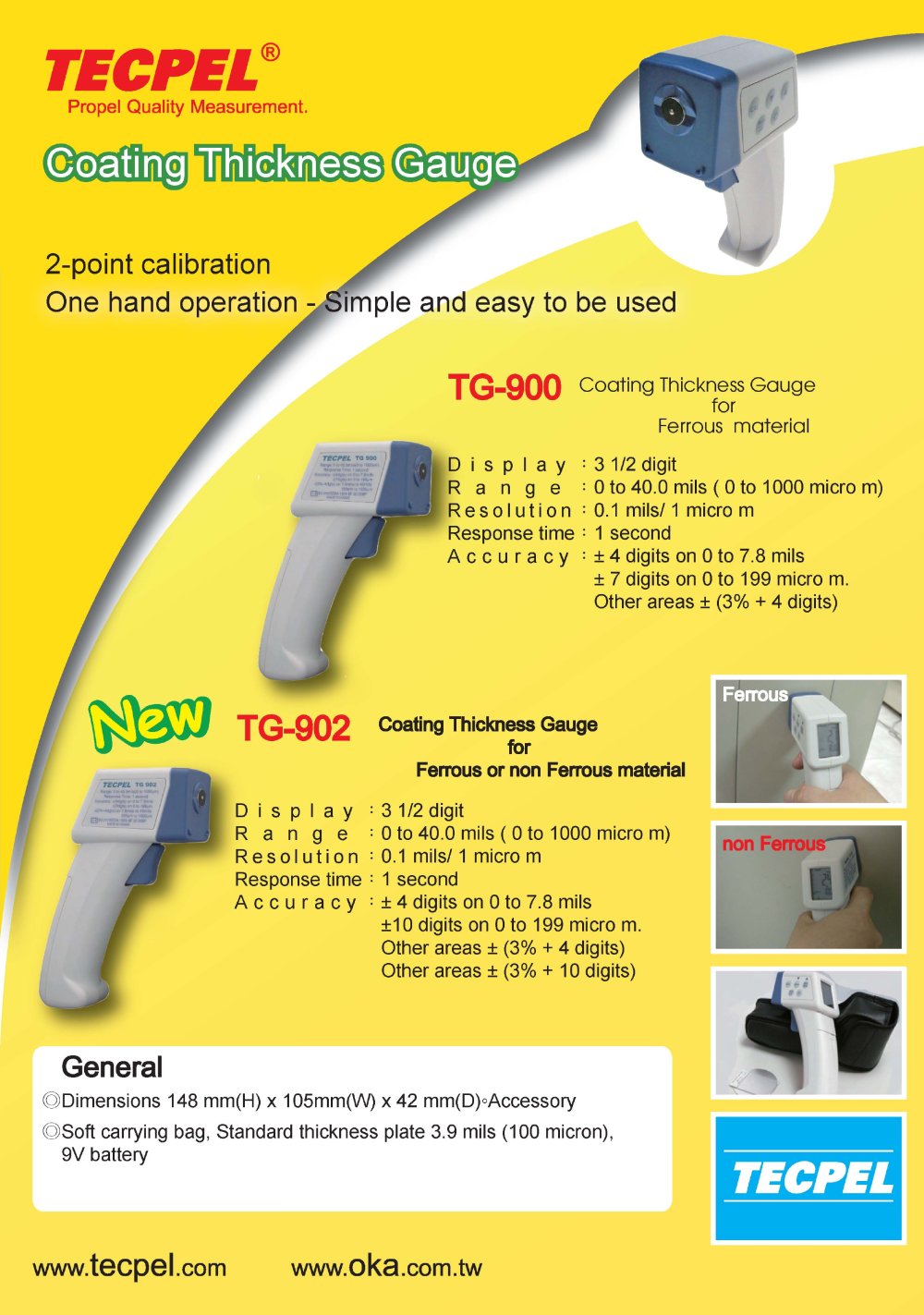 Tecpel Coating Thickness Gauge for Car painting - Tecpel  Co., Ltd.