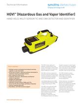 HGVI Hand-held, Multi-Sensor Gas & Vapor Identifier for TICs and CWAs