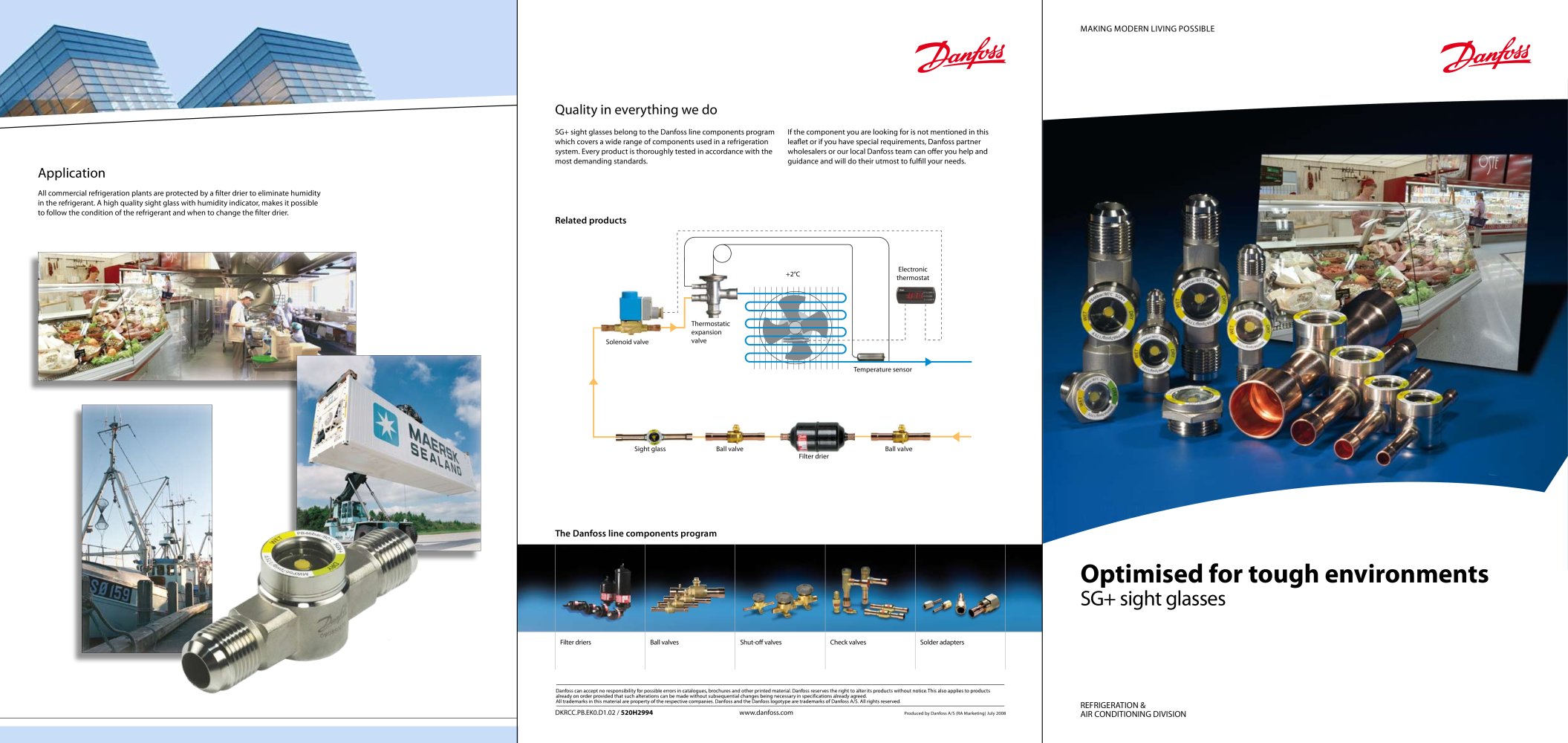 SGN+ and SGI+ sales brochure - DANFOSS Refrigeration & Air Conditioning