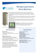 Nitrogen Generator Maximus for Industrial and Lab applications 