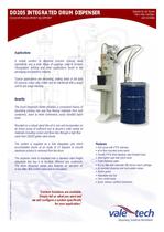 Single Ingredient Drum Dispenser with Automatic Option