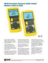 1039 100V Megohmmeters 