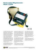 1250N 1000V Megohmmeters 