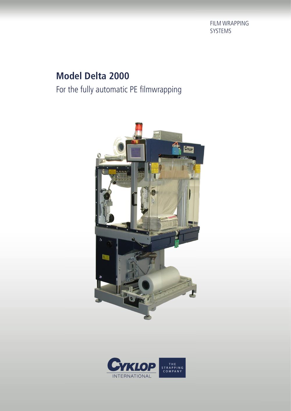 Automatic high-performance film wrapper "Delta 2000" - Cyklop