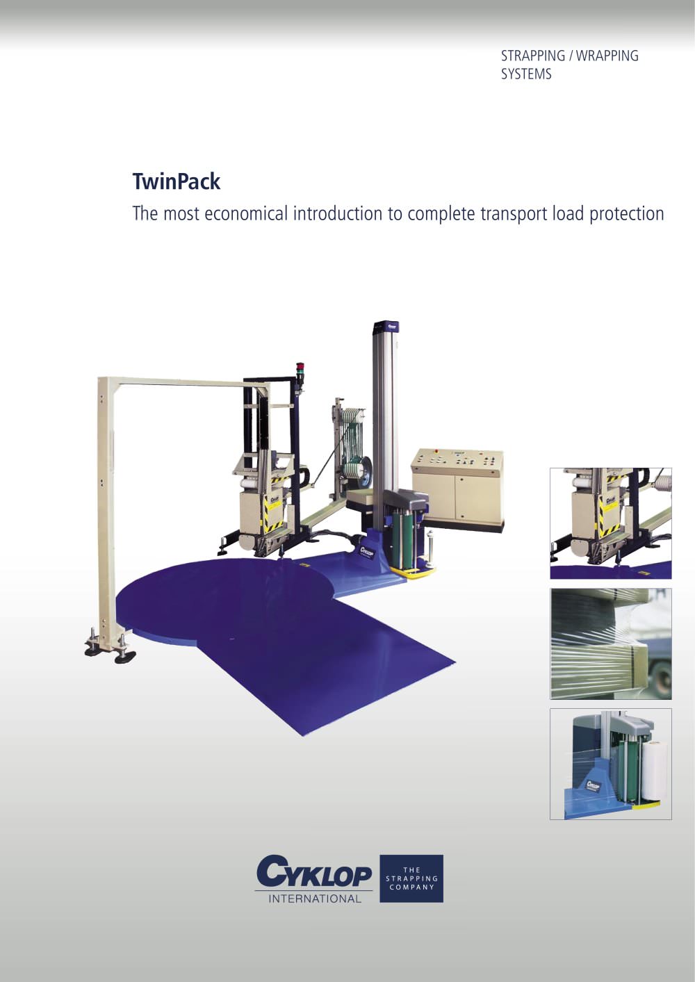 pallet strapping machine TwinPack - Cyklop