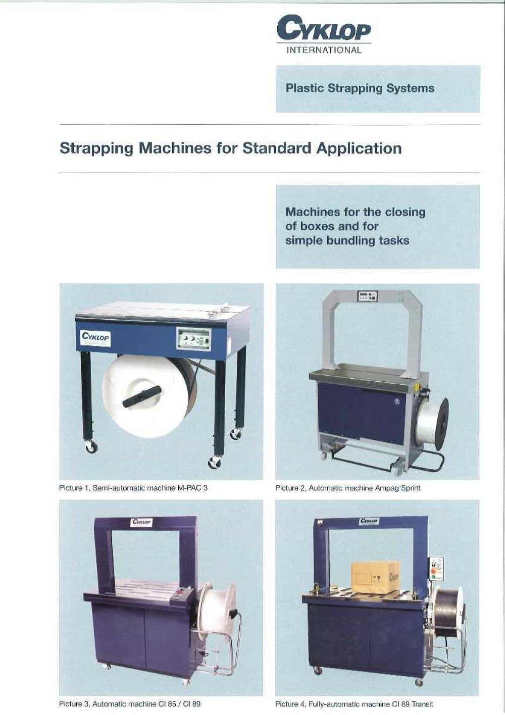 strapping machine - Cyklop