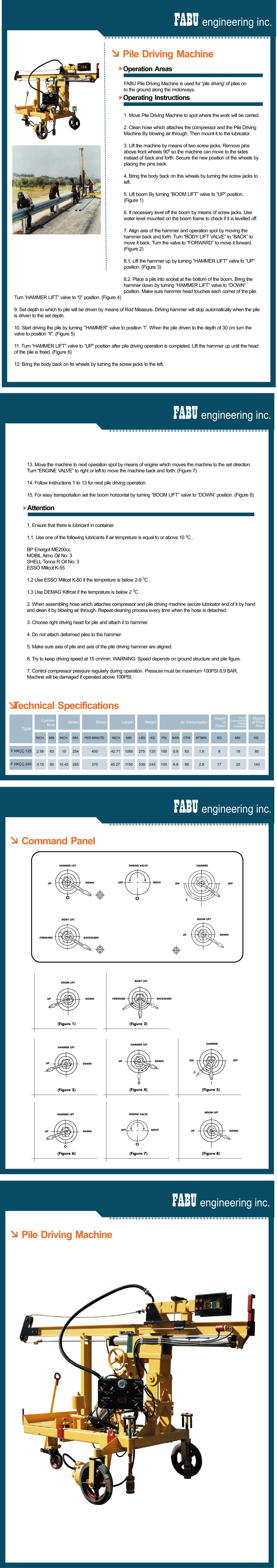 FABU Pile Driver - FABU Engineering Incorporation