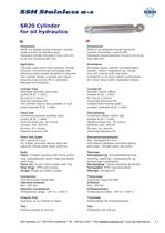 SR20 Cylinder Catalogue 