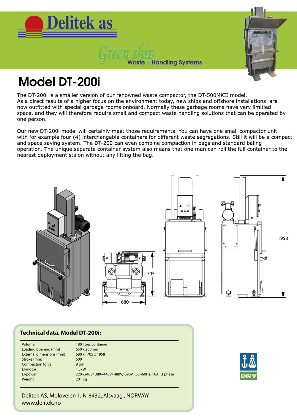 DT-200i - Delitek AS