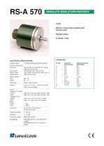 absolute rotary encoder RS-A 570