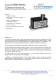 single axis accelerometer A640 Series