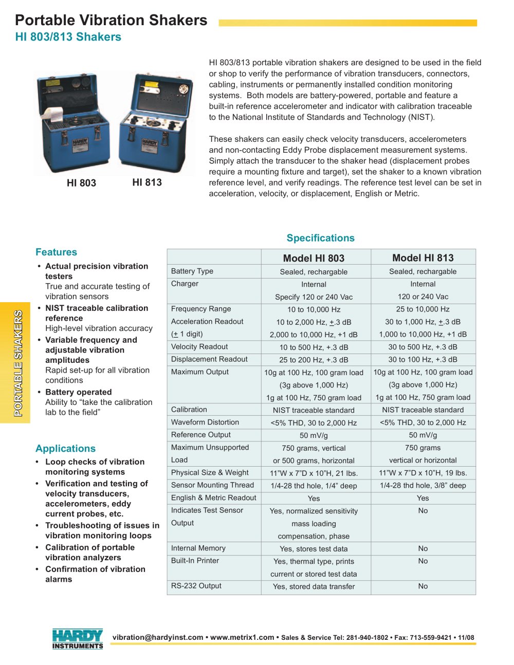 Portable Vibration Shakers - Hardy Process Solutions