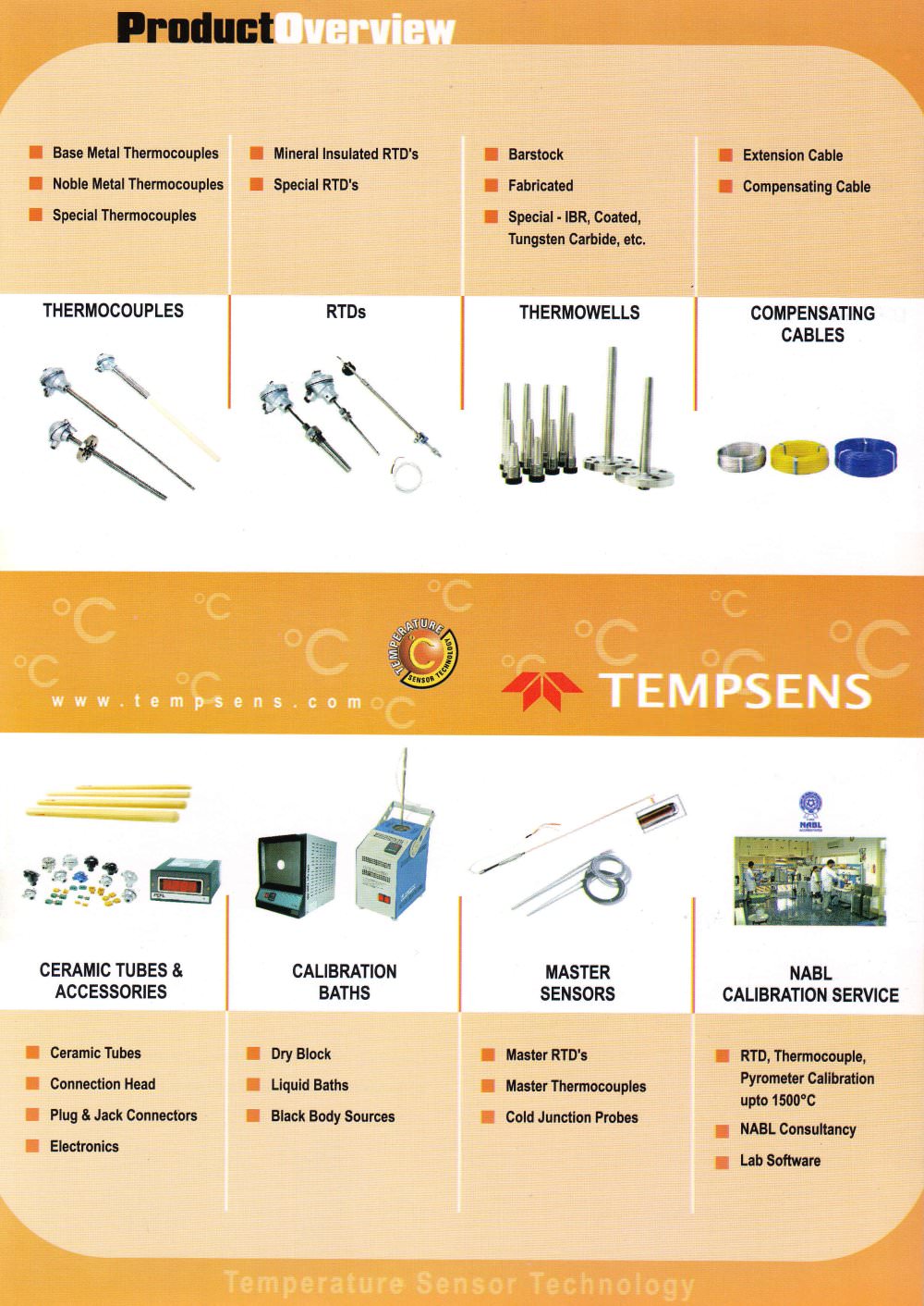 Product overview - TEMPSENS