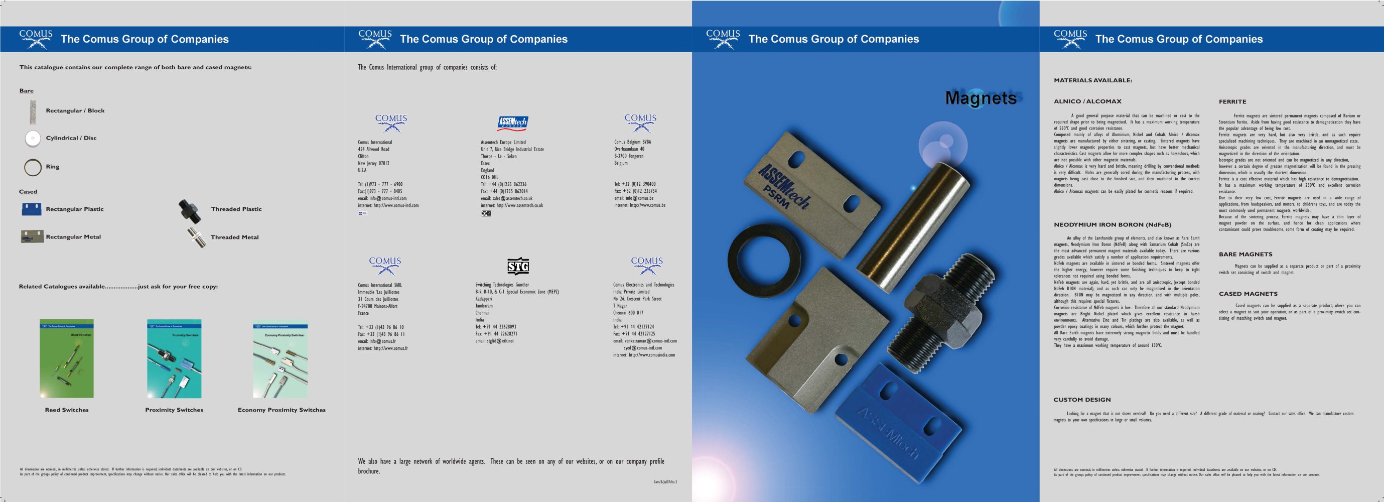 Magnets - COMUS INTERNATIONAL
