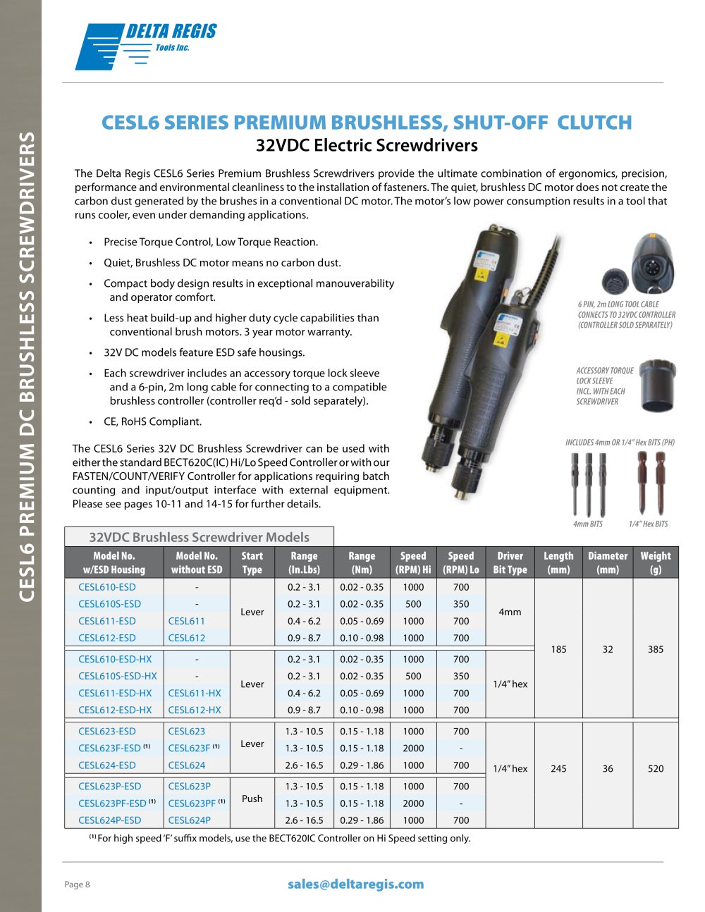 Error Proof Assembly - Count - Fasten - Verify - With Premium Brushless Precision Clutch Electric Screwdrivers - Delta Regis Tools