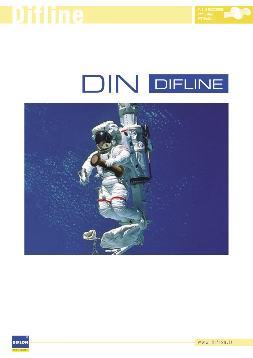 Difline DIN - Tubi e Raccordi rivestiti in PTFE - Diflon