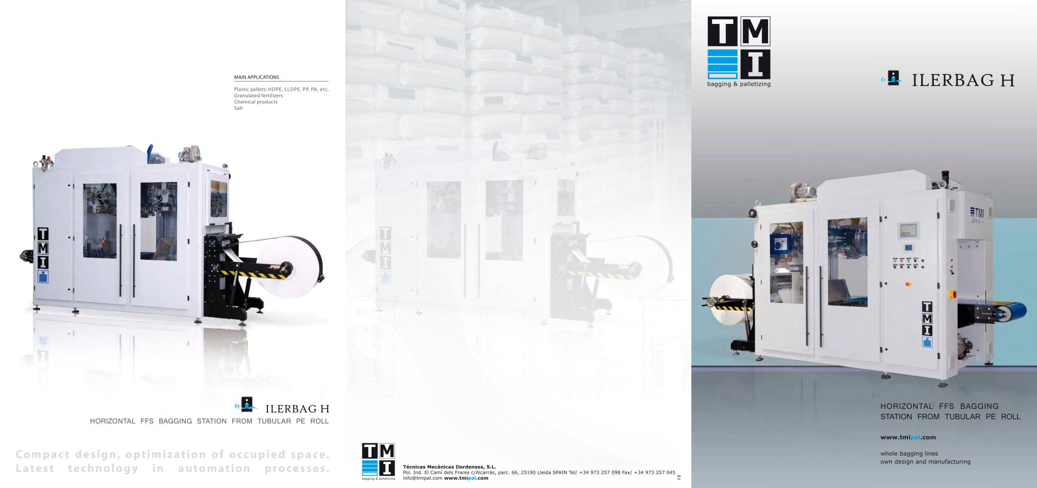 ILERBAG H: HORIZONTAL FFS BAGGING STATION FROM TUBULAR PE ROLL - TMI